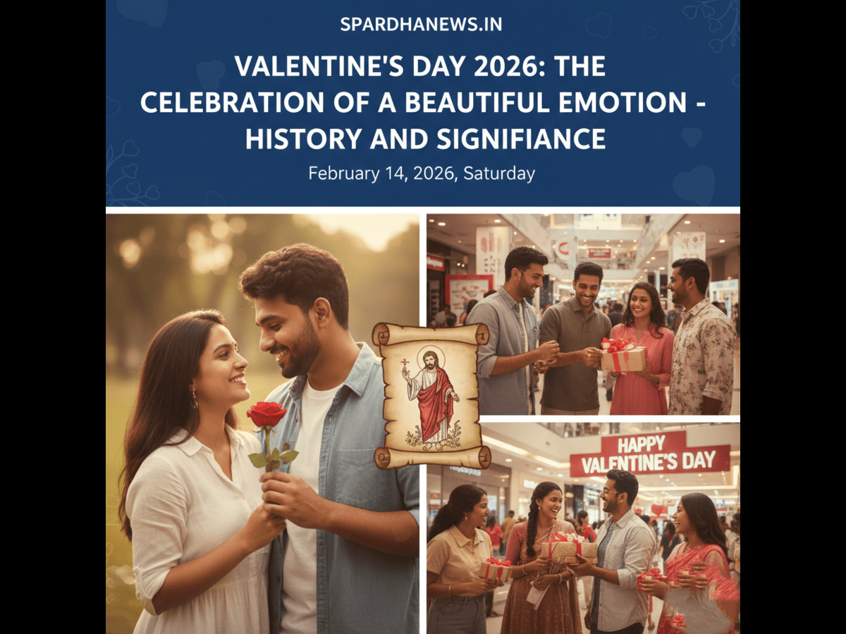 ಪ್ರೇಮಿಗಳ ದಿನ 2026: ಪ್ರೀತಿ ಎನ್ನುವ ಸುಂದರ ಭಾವದ ಸಂಭ್ರಮ – ಇದರ ಇತಿಹಾಸ ಮತ್ತು ಮಹತ್ವ ನಿಮಗೊತ್ತೇ?
